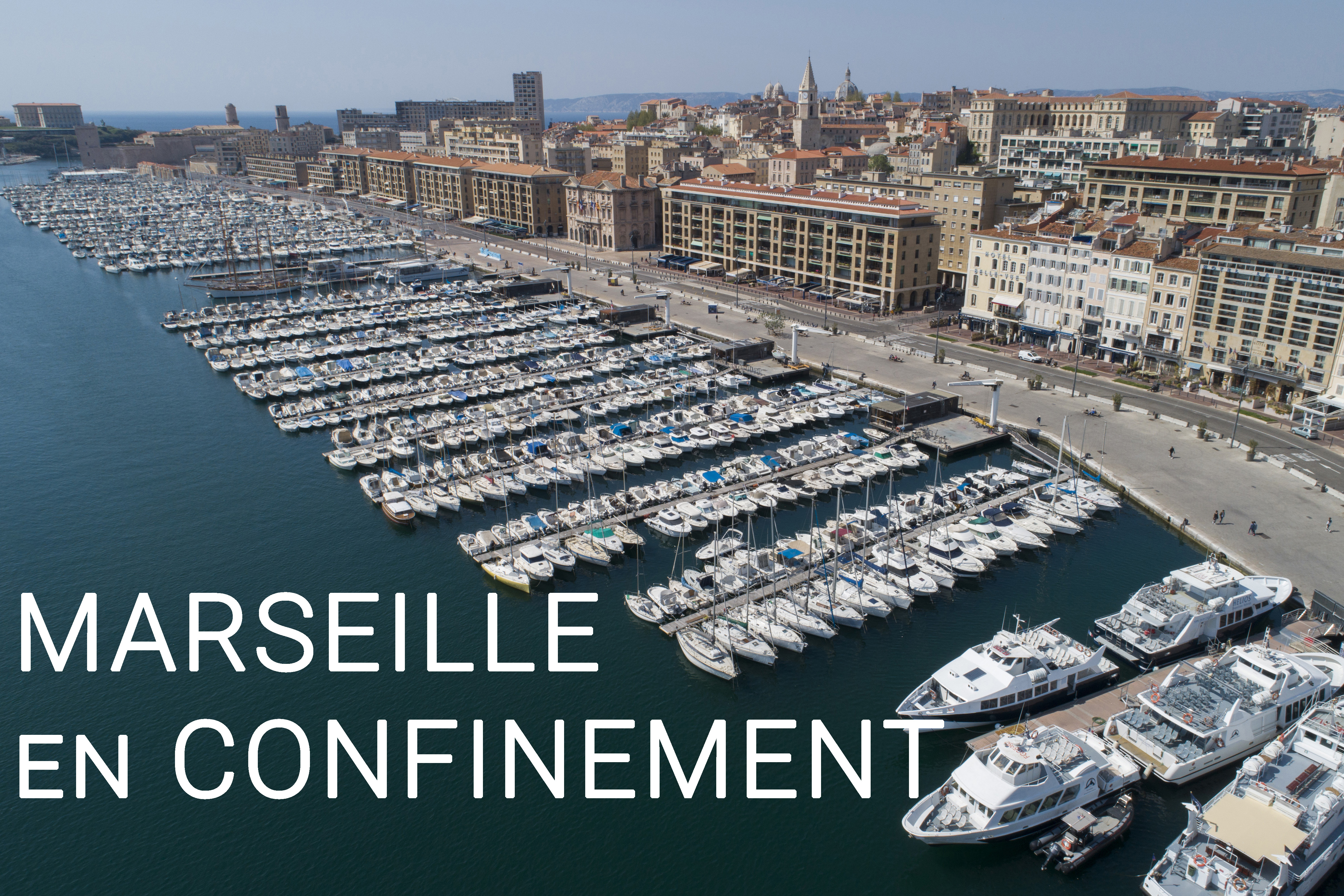 Marseille en confinement Vidéo aérienne - Matthieu COLIN | Photographe